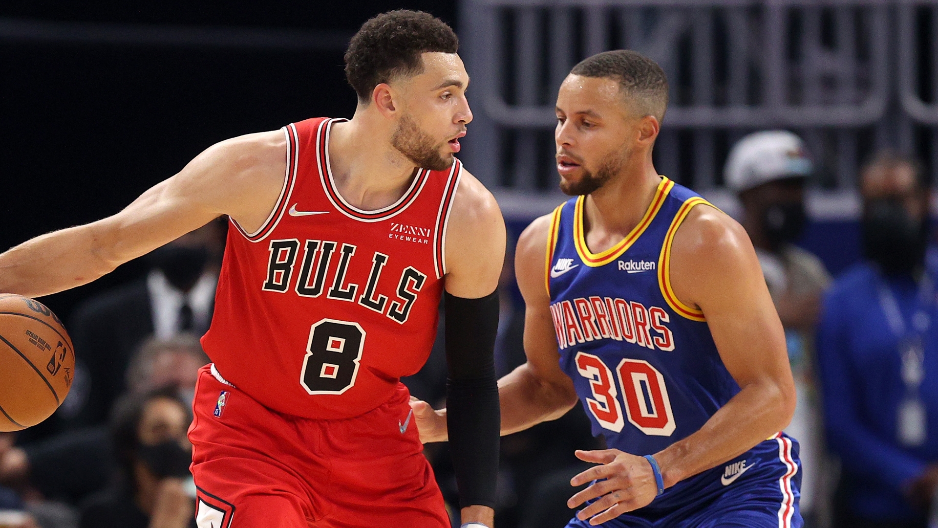 Zach LaVine, Stephen Curry